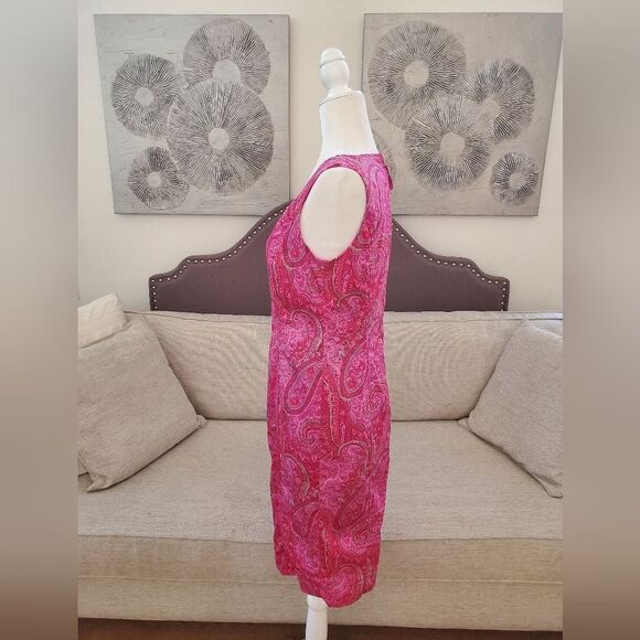 Jones New York Signature Cocktail Dress Sz 4 - Picture 7 of 13